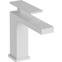 Смеситель для раковины Hansgrohe Tecturis E 73010700, белый матовый фото 