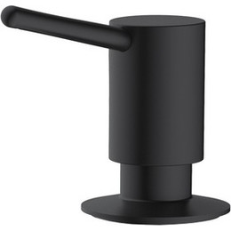 Дозатор для жидкого мыла Iddis Kitchen Line SDIBL00i59, цвет чёрный матовый фото 