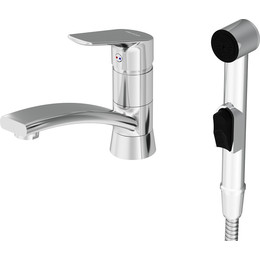 Смеситель для раковины Damixa Jupiter 770230001 с гигиеническим душем фото 