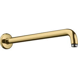 Кронштейн стеновой для верхнего душа Hansgrohe 27413990, полированное золото фото 