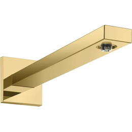 Кронштейн стеновой для верхнего душа Hansgrohe Square 27694990, полированное золото фото 