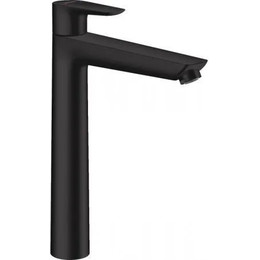 Смеситель для раковины высокий Hansgrohe Talis E 71717670, чёрный матовый фото 