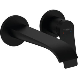 Смеситель для раковины настенный Hansgrohe Vivenis 75050670, чёрный матовый фото 