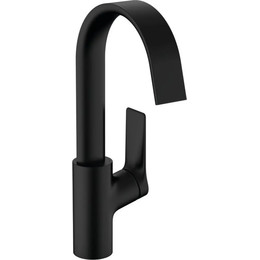 Смеситель для раковины Hansgrohe Vivenis 75032670, чёрный матовый фото 