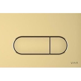 Кнопка смыва Vitra Root Round 740-2225, брашированное золото фото 