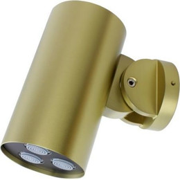 Верхний душ Bronze de Luxe Liberty 80x80 мм 501BG, золото матовое фото 