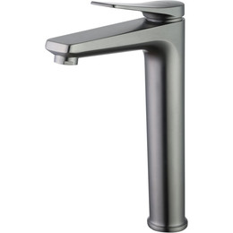 Смеситель для раковины высокий Lemark Bronx LM3709GM, графит фото 