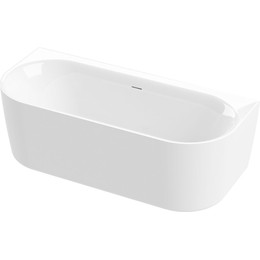 Ванна акриловая Cezares Metauro 180x80 см METAURO-INT-Wall-180-80-60, белый глянцевый фото 