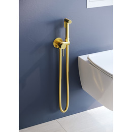 Набор для гигиенического душа RGW Shower Panels SP-211Gb 581408211-06, золото фото 