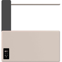 Первый в мире интеллектуальный полотенцесушитель Dagen Best 430x455 мм BCSEP (скрытое подключение) пудровый фото 