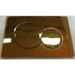 Смывная клавиша Geberit Sigma 01 115.770.21.DO, золото глянцевое фото 