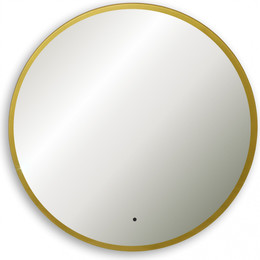 Зеркало Abber Mond 77 см AG6204SCG-0.77, золото фото 