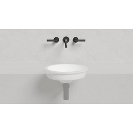 Раковина врезная под столешницу Salini Marea 04 42 см 1802204M (S-Stone) матовая фото 