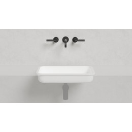 Раковина врезная под столешницу Salini Marea 09 55 см 1802209M (S-Stone) матовая фото 