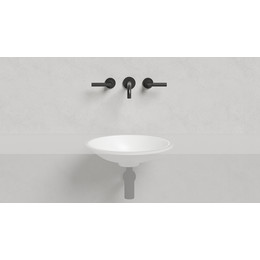 Раковина врезная под столешницу Salini Marea 08 42 см 1802208M (S-Stone) матовая фото 