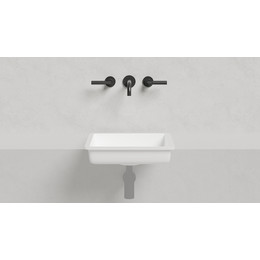 Раковина врезная под столешницу Salini Marea 07 42 см 1802207M (S-Stone) матовая фото 