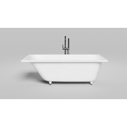 Ванна каменная Salini Orlanda Kit 160х70 см 102115G (S-Sense) глянцевая  фото 