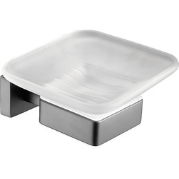 Мыльница Belz B90402, цвет вороненая сталь фото 