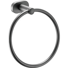 Кольцо для полотенец Belz B90504, цвет вороненая сталь фото 