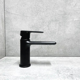 Смеситель для раковины Haiba HB10564-7, чёрный фото 