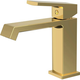 Смеситель для раковины Haiba HB10575-5, золото фото 