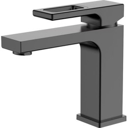 Смеситель для раковины Gerhans K11027D, оружейная сталь, Цвет производителя: оружейная сталь фото 