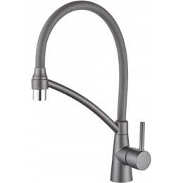 Смеситель для кухни Ledeme L4399D-12, оружейная сталь фото 