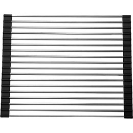 Ролл-мат для кухонной мойки Gerhans K30333-37, нержавеющая сталь фото 