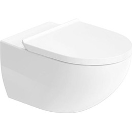 Унитаз подвесной Duravit Architec Rimless 45726900A1 с крышкой микролифт фото 