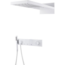 Душевая система для душа Boheme Zodiac 132-MW, matt white фото 