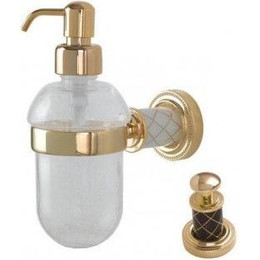 Дозатор для жидкого мыла Boheme Murano Gold 10912-CH-G, золото фото 