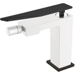 Смеситель для биде Boheme Q 146-WB.2, white black фото 