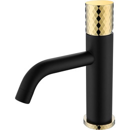 Смеситель для раковины Boheme Stick 121-GB, чёрный фото 