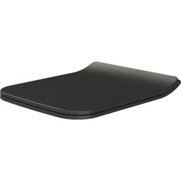 Сиденье с крышкой для унитаза Boheme Mirage микролифт 968-B, чёрный фото 