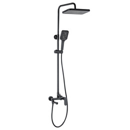 Душевая стойка Azario Arizona AZ-20BS, черный, Цвет производителя: чёрный фото 