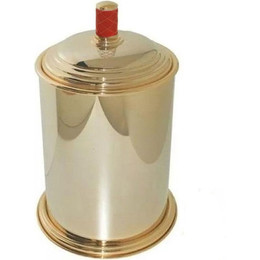 Ведро для мусора Boheme Murano Gold 10907-R-G, золото фото 