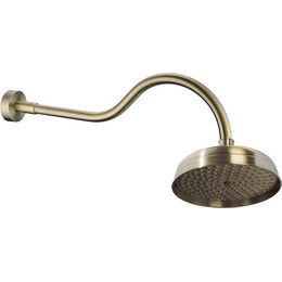 Верхний душ Boheme Medici 208x208 мм 413, бронза фото 