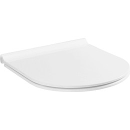 Сиденье с крышкой для унитаза Boheme Bianca микролифт 966-W фото 