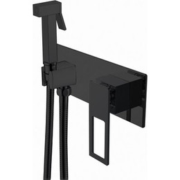 Набор для гигиенического душа Boheme Q 147-BВ, чёрный, Цвет производителя: чёрный фото 