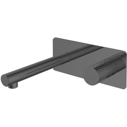 Смеситель для раковины настенный Boheme Stick 125-BB, чёрный фото 