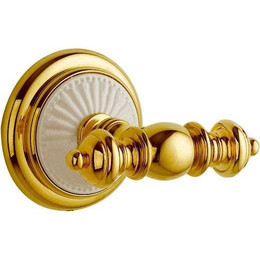 Двойной крючок Boheme Palazzo 10106, золото фото 