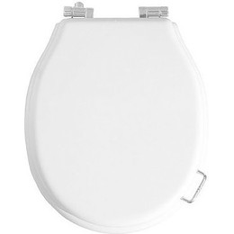 Сиденье с крышкой для унитаза Boheme Vogue микролифт 906-W-CR фото 