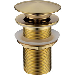 Донный клапан Boheme UNO 612/2-MG, matt gold фото 