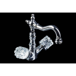Смеситель для раковины высокий Boheme Crystal 272-CRST, chrome фото 