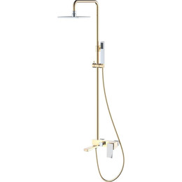 Душевая стойка Boheme Q 148-GCR.2, gold chrome фото 