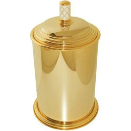 Ведро для мусора Boheme Murano Gold 10907-W-G, золото фото 