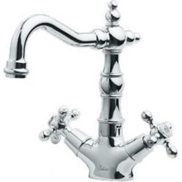 Смеситель для раковины высокий Boheme Tradizionale Chromo 272-Ceramic, chrome фото 