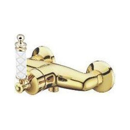 Смеситель для душа Boheme Vogue Gold 214-MR-W, белый фото 