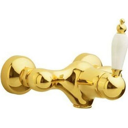 Смеситель для душа Boheme Tradizionale Oro 284, белый фото 