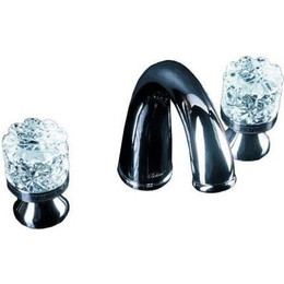 Смеситель для раковины Boheme Crystal 277-CRST/2, chrome фото 